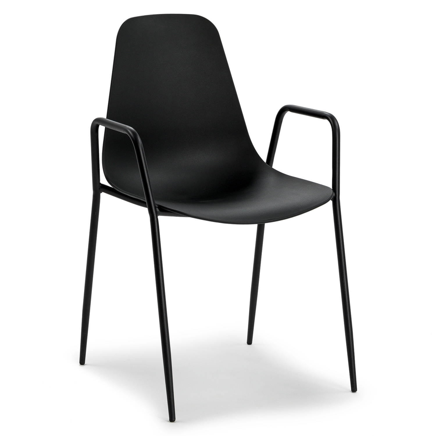 Svelti Stackable Dining Armchair - Thumbnail 4