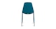 Svelti Deep Cove Teal Dining Chair - Gallery View 6 of 11.