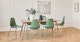 Svelti Aloe Green Dining Chair - Gallery View 3 of 11.