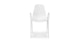 Svelti Pure White Dining Armchair - Gallery View 3 of 9.