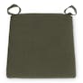 Wanda Square Seat Cushion - Felted Green