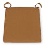 Wanda Square Seat Cushion - Felted Ginger