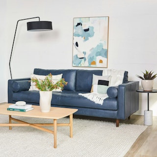 Sven Oxford Blue Sofa