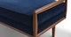 Ansa Cascadia Blue Bench - Gallery View 7 of 11.