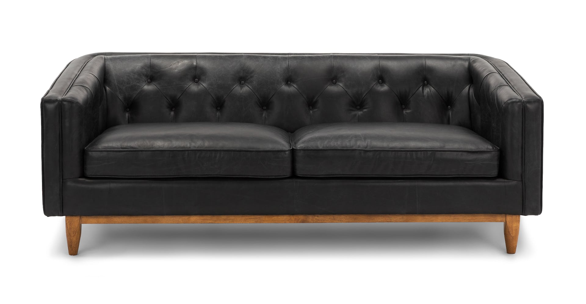 Alcott Oxford Black Sofa