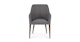 Feast Gravel Gray Dining Chair - Gallery View 3 of 11.