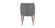 Feast Gravel Gray Dining Chair - Gallery View 5 of 11.