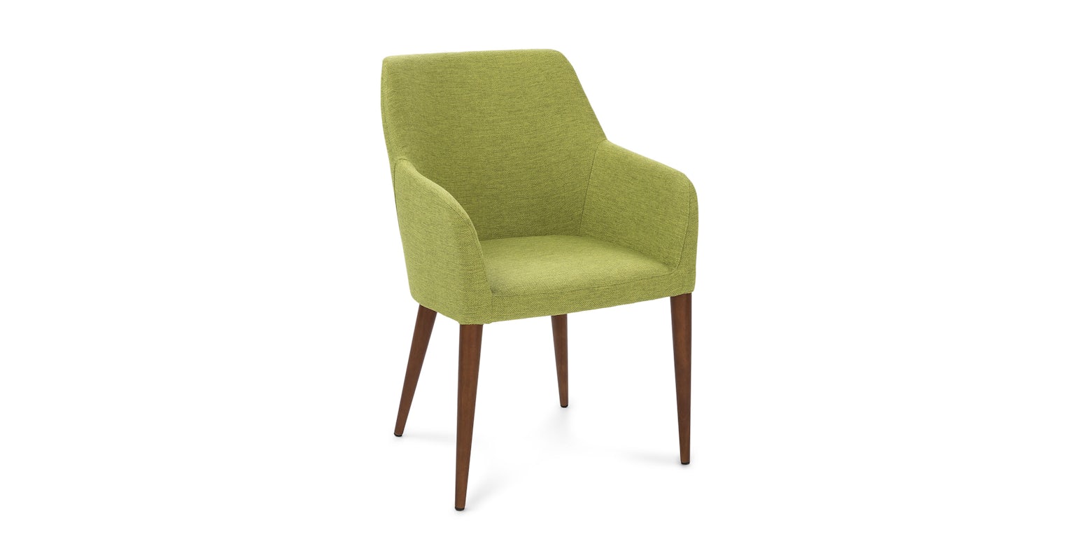 Lime Green Feast Fabric Dining Chair Article