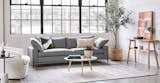 Gravel Gray 3 Seater Fabric Sofa | Nova | Article
