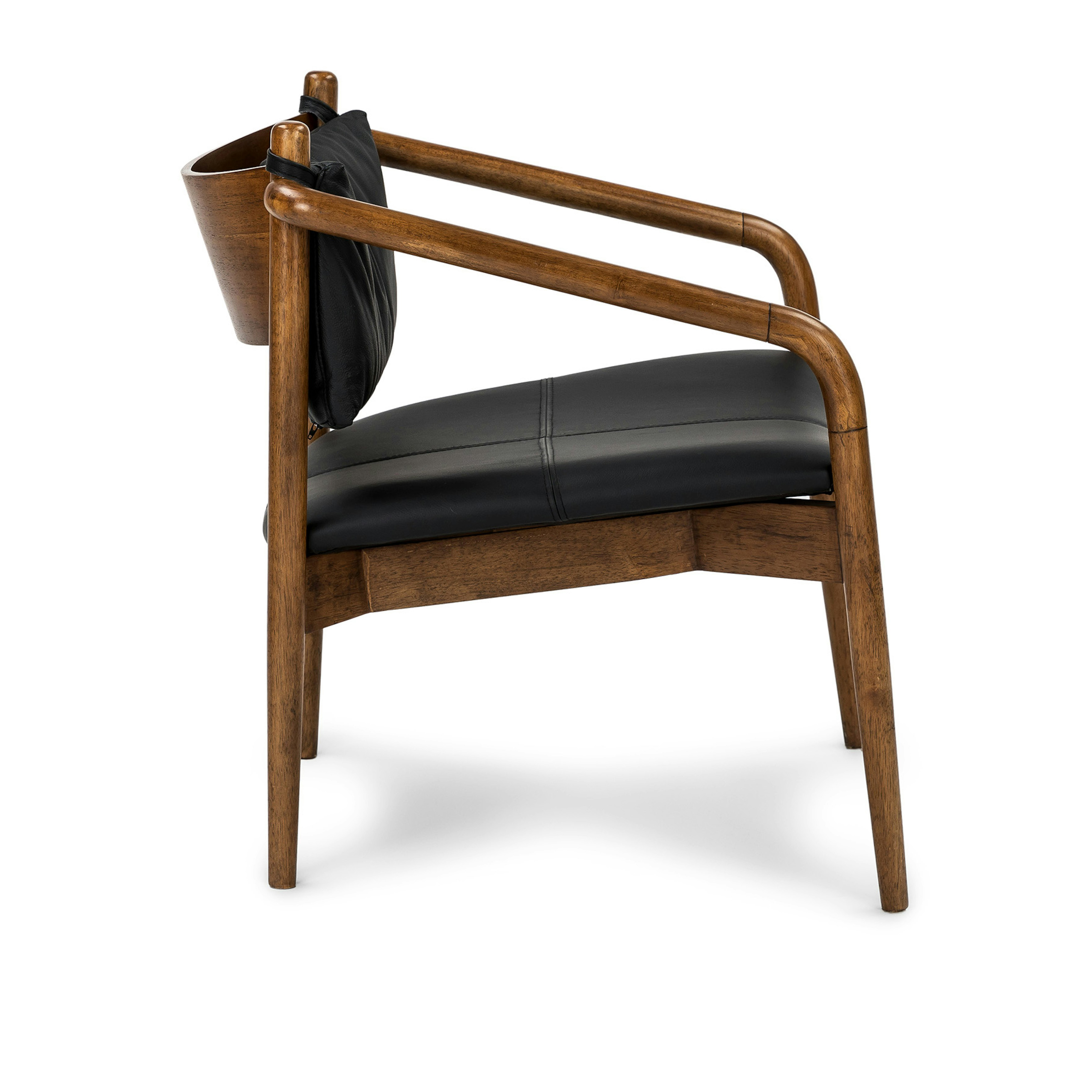Lento Leather Lounge Chair - Thumbnail 2