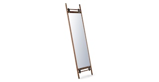 Beau Walnut Mirror - Primary View 1 of 10 (Click To Zoom).