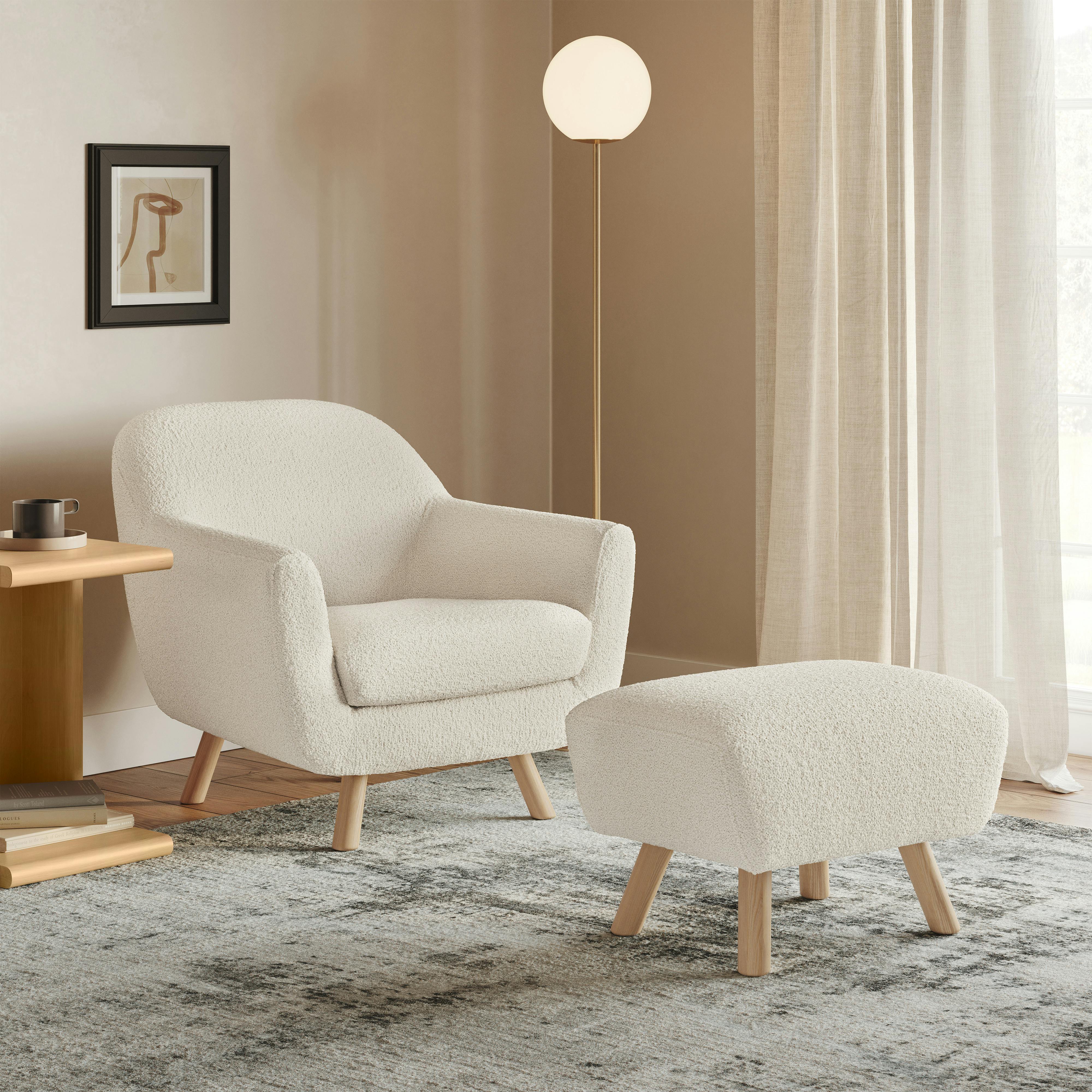 Nora Hestia Caramel Lounge Chair | Article