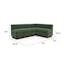 The Torme Dining Table x Malmo Banquette Bundle - Gallery View 1 of 7.