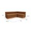 The Torme Dining Table x Malmo Banquette Bundle - Gallery View 1 of 7.