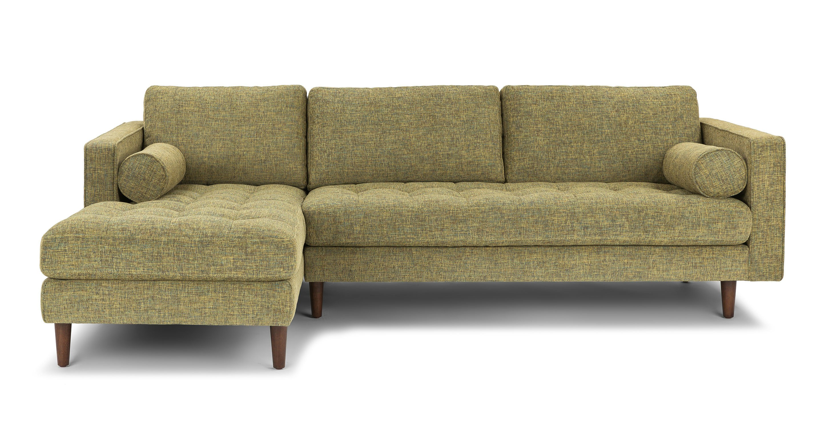Sven Linden Green Left Sectional Sofa Article
