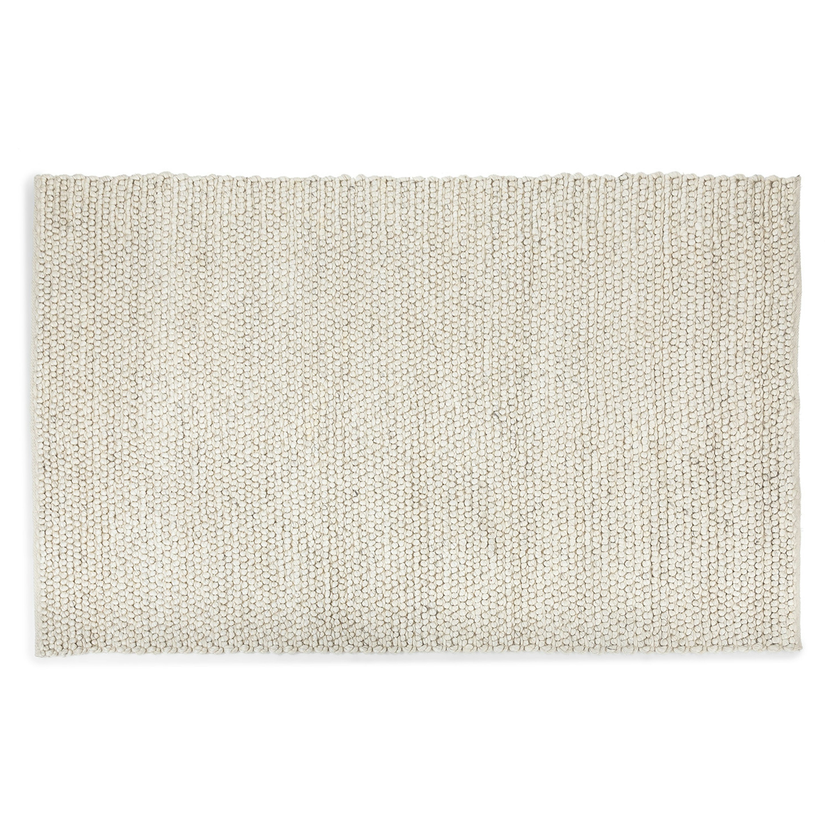 5x8 Ivory White Handmade Area Rug | Hira | Article