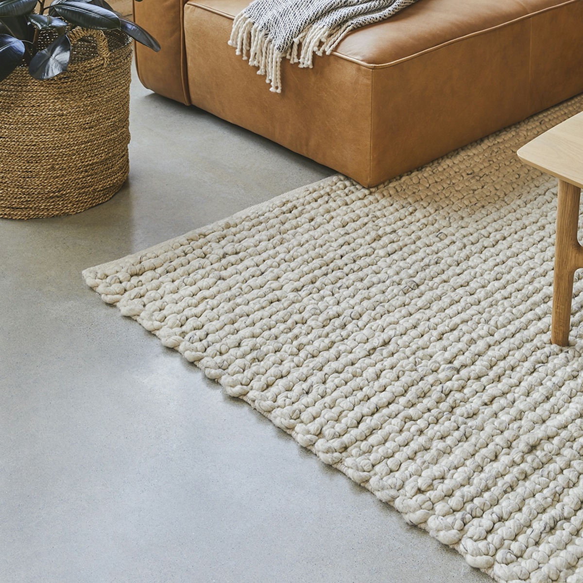Hira 8x10 Rug - Natural Ivory