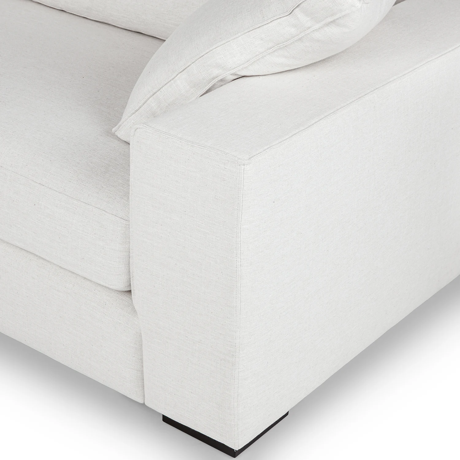Sitka 99" Quartz White Sofa - Stylish & Durable