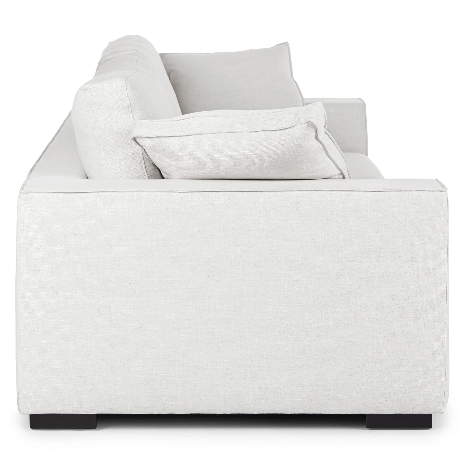 Sitka 99" Quartz White Sofa - Stylish & Durable