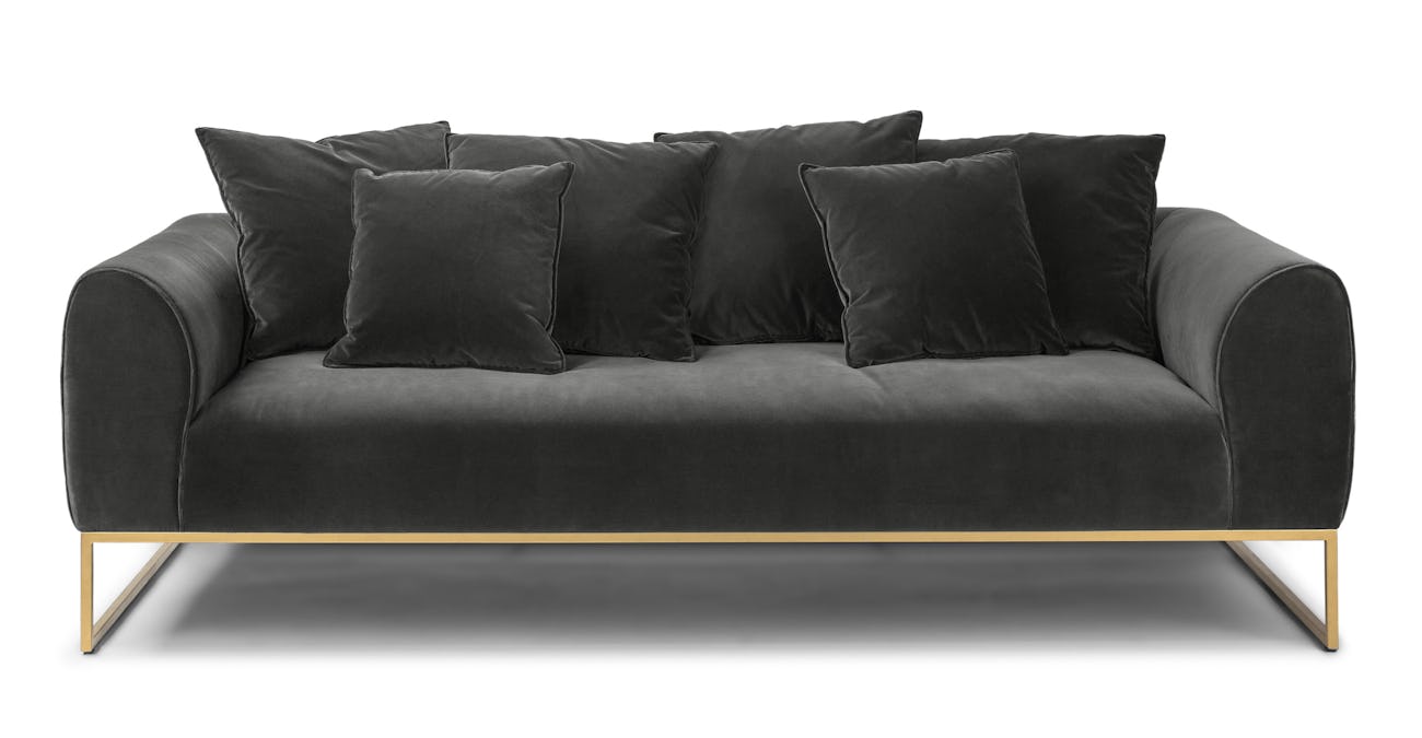Kits Shadow Gray Sofa