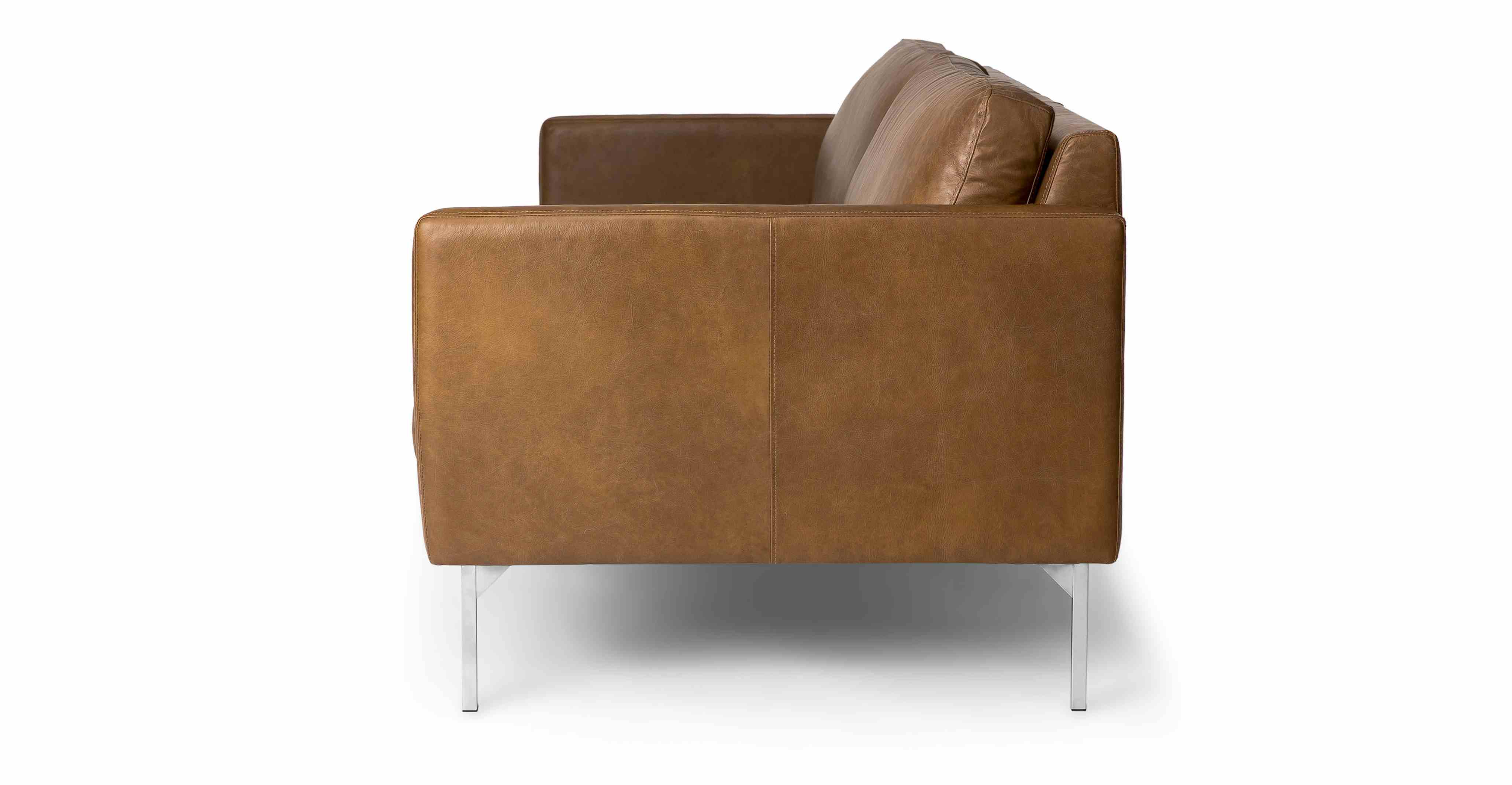 Echo Oxford Tan Sofa Sofas Article Modern Mid Century And
