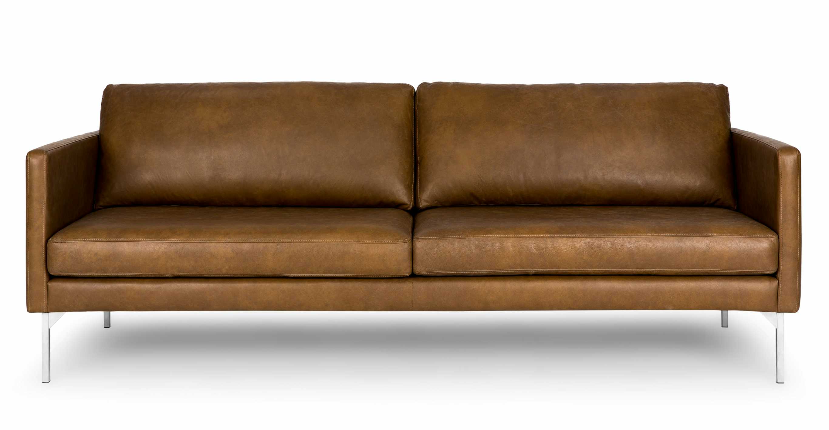 Echo Oxford Tan Sofa Sofas Article Modern, MidCentury and