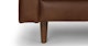 Sven Charme Chocolat Left Sectional Sofa - Gallery View 6 of 12.