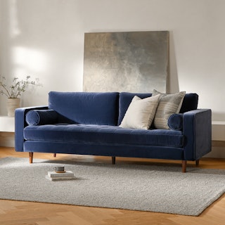 Sven Cascadia Blue Sofa