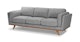 Timber Pebble Gray Sofa - Gallery View 3 of 9.