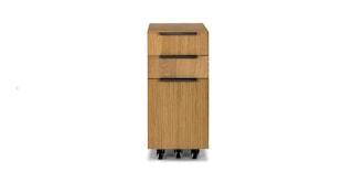 Madera Oak File Cabinet