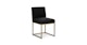 Oscuro Pure Black Dining Chair - Gallery View 1 of 11.