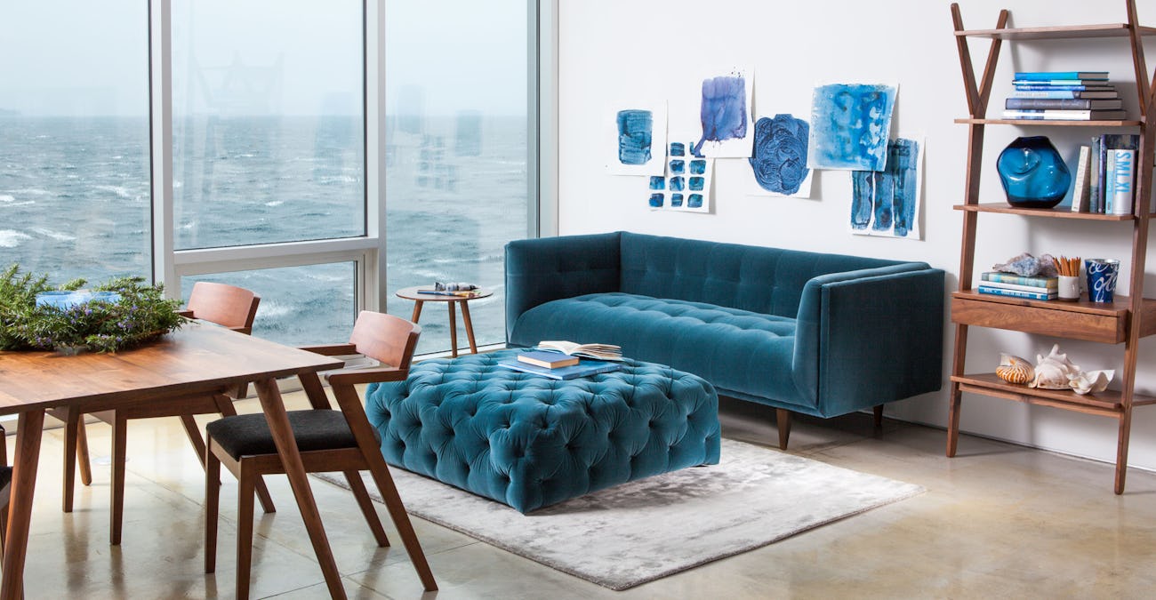 Cirrus Pacific Blue Sofa