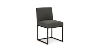Oscuro Cinder Gray Dining Chair