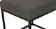 Oscuro Cinder Gray Dining Chair - Gallery View 6 of 12.