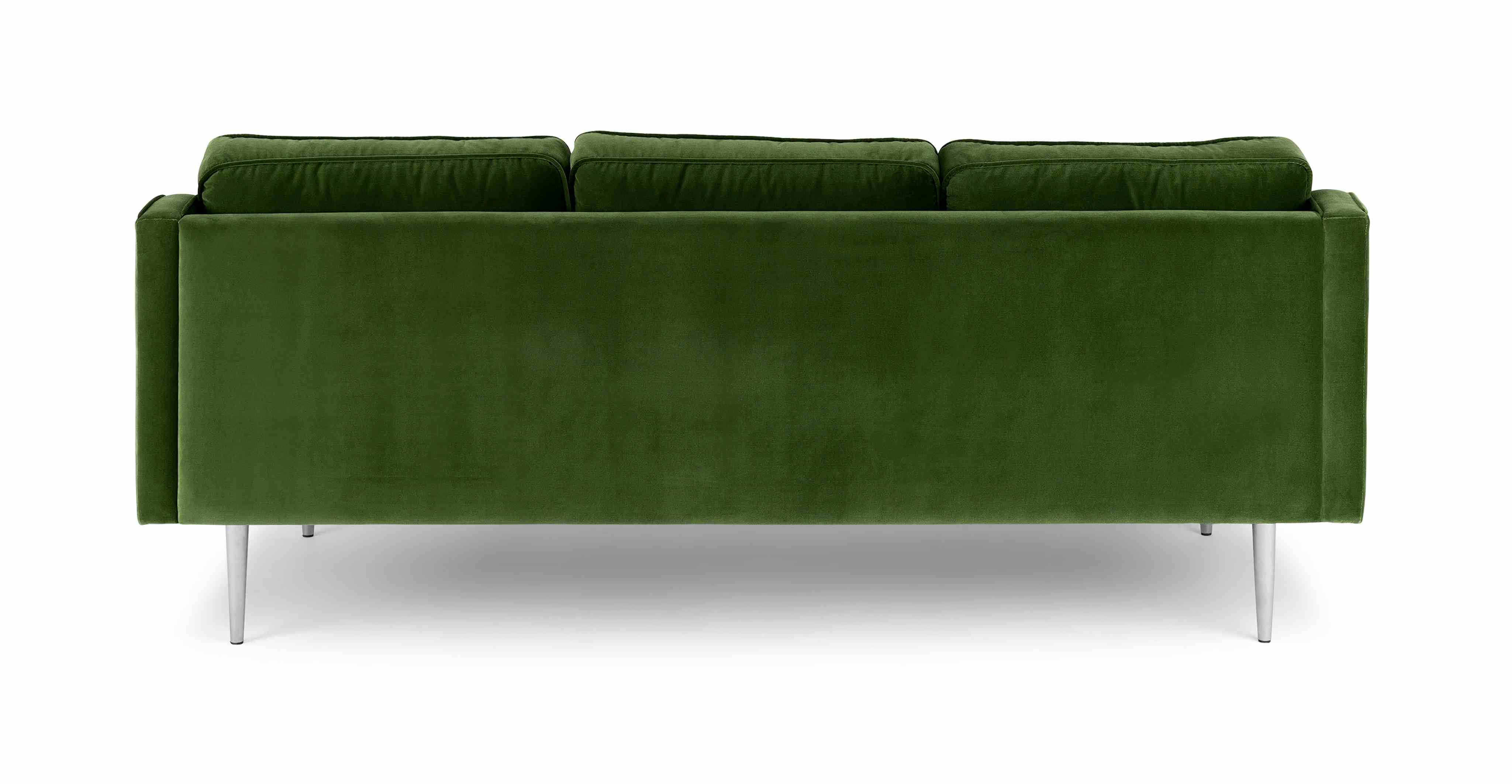Mirage Grass Green Sofa Sofas Article Modern, MidCentury and