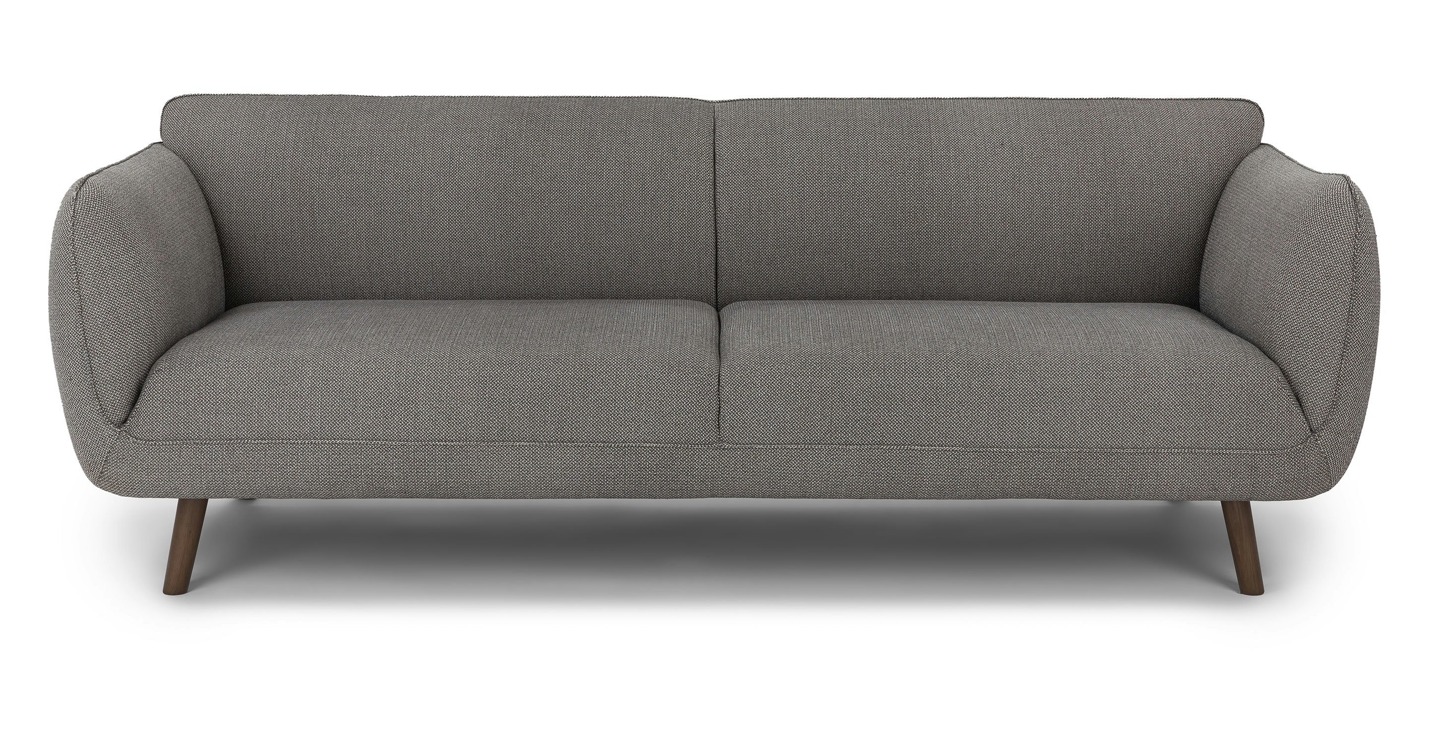 Storm Gray Haro 3 Seater Fabric Sofa Article