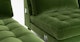 Sven Grass Green Left Sectional Sofa - Gallery View 9 of 13.