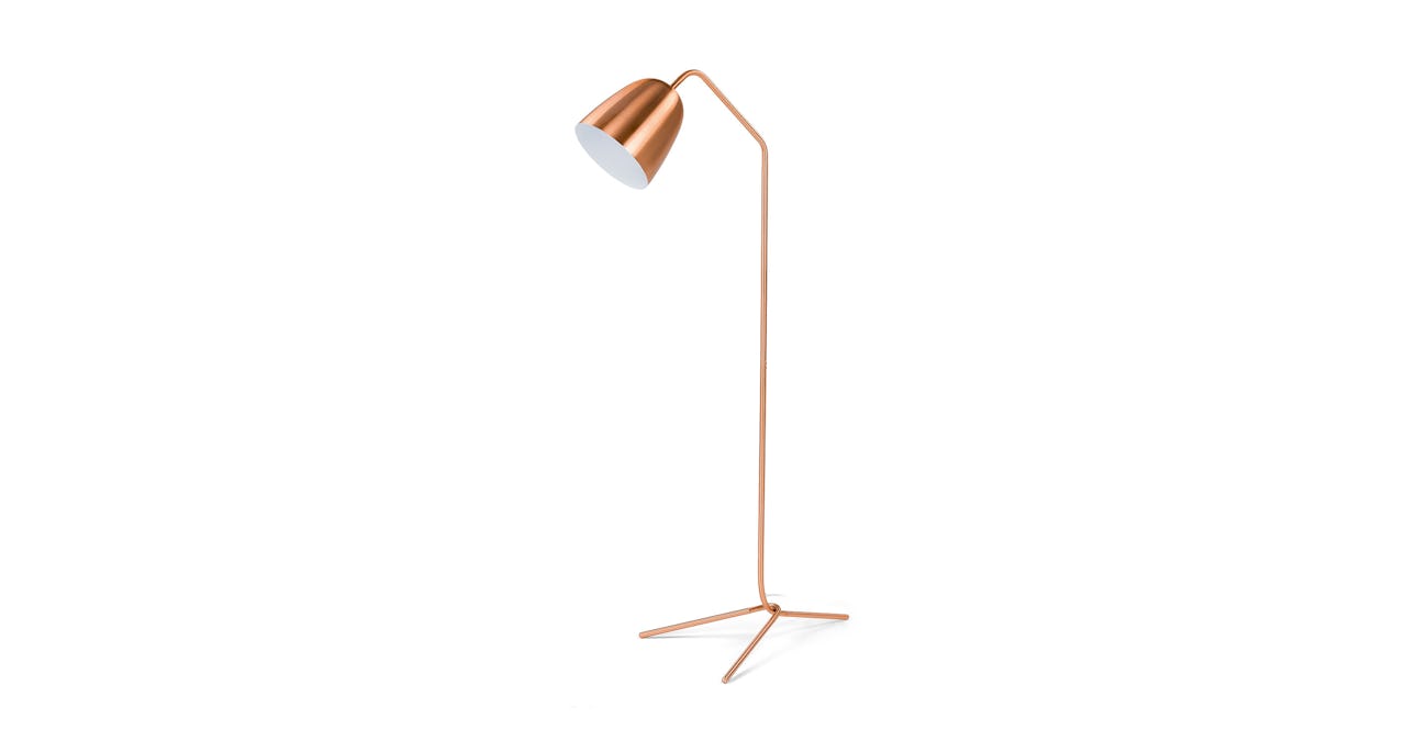 Cado Copper Floor Lamp