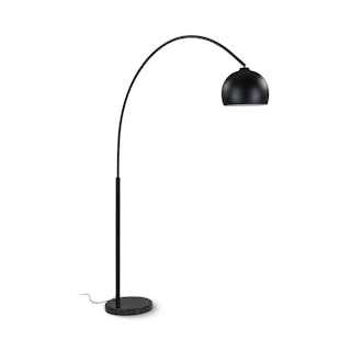 Crescent Floor Lamp - Black
