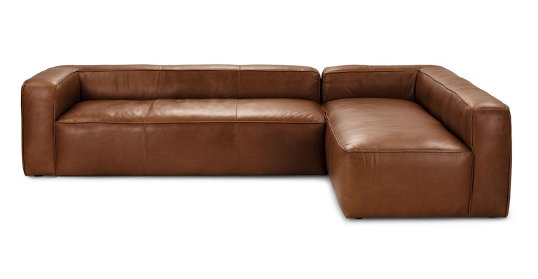 Mello Taos Brown Right Arm Corner Sectional - Primary View 1 of 13 (Open Fullscreen View).