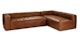Mello Taos Brown Right Arm Corner Sectional - Gallery View 3 of 13.