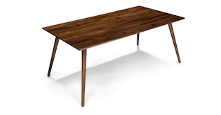 Seno Walnut Dining Table For 6 - Primary View 1 of 10 (Click To Zoom).