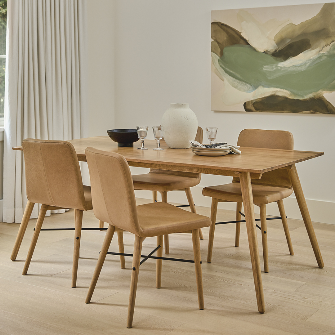 Seno Oak Dining Table for 6 People | Article