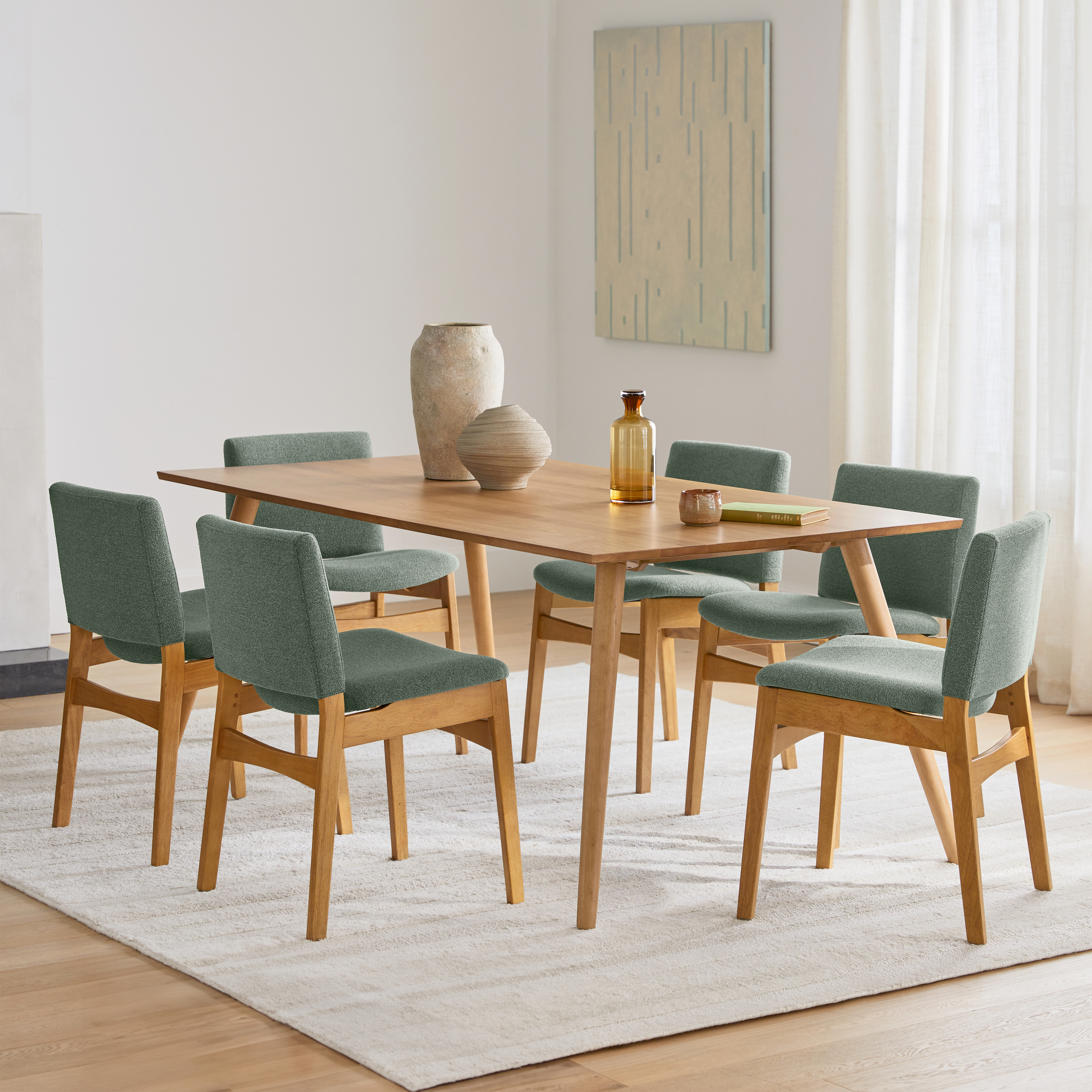 Seno Oak Dining Table for 6 People | Article