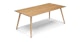 Seno Oak Dining Table For 6 - Gallery View 1 of 9.