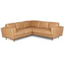 Timber 93" Leather Corner Sectional - Charme Tan