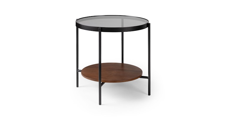 Vitri Walnut Side Table - Primary View 1 of 7 (Open Fullscreen View).