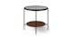 Vitri Walnut Side Table - Gallery View 3 of 7.