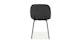 Ceres Flint Gray and Black Dining Chair - Gallery View 5 of 15.