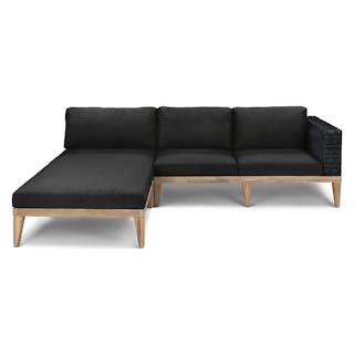 Urba 98" Outdoor Reversible Sectional - Slate Gray